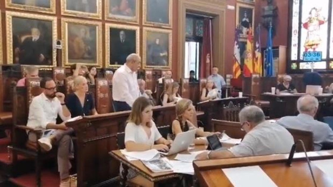 El tripartito de Palma rechaza dar una mayor presencia al castellano en el consistorio