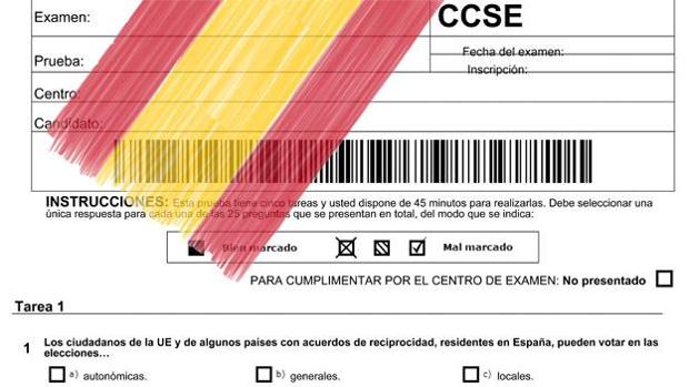 ¿Aprobarías el examen para obtener la nacionalidad española?