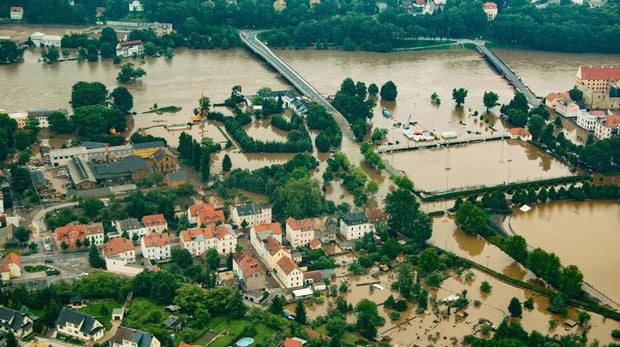 Europa sufrirá inundaciones cada vez más potentes vinculadas al cambio climático