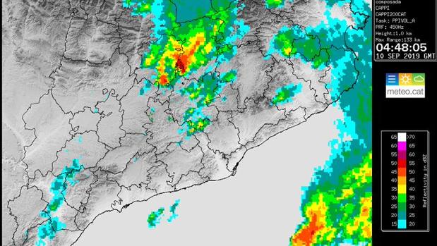 La DANA provoca cortes de suministro eléctrico en Cataluña