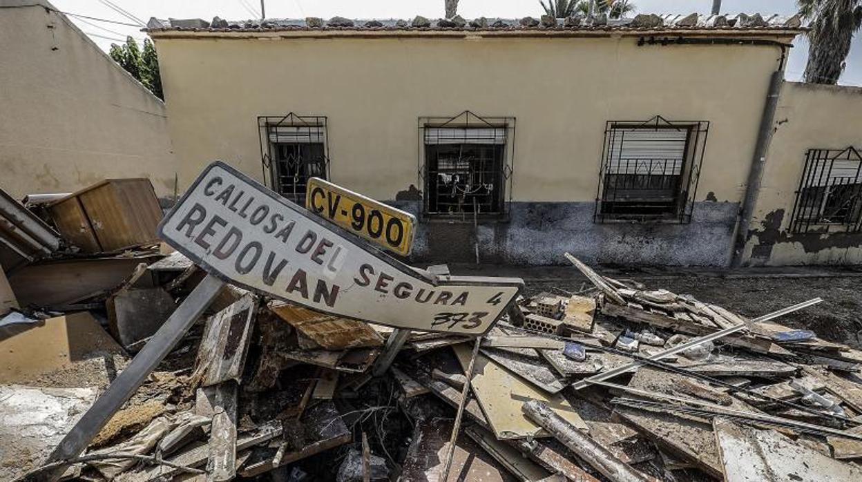 Destrozos provocados por la última gota fría en el levante español