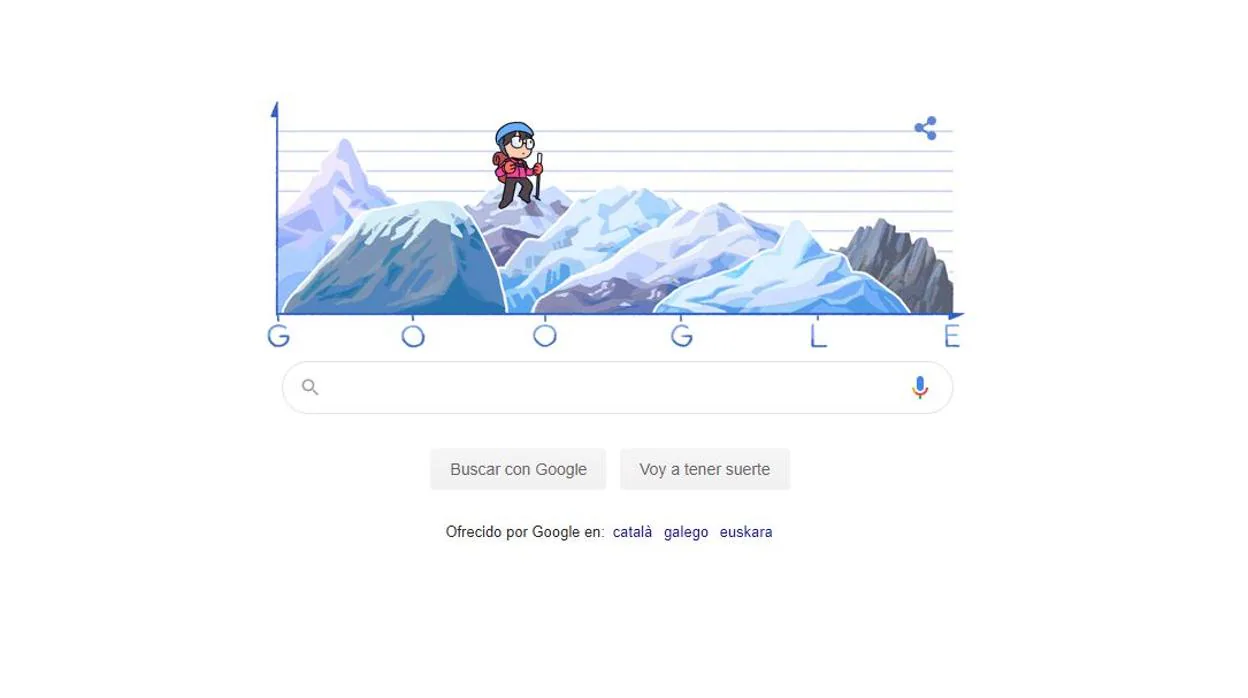 Google homenajea con un «doodle» a Junko Tabei