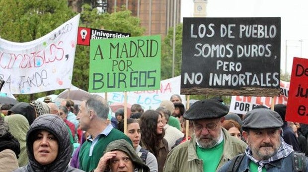 La «España vaciada» se detendrá hoy cinco minutos al mediodía