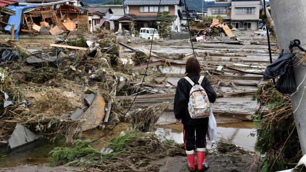 Suben a 68 los muertos por el tifón Hagibis en Japón, y 15 personas siguen desaparecidas