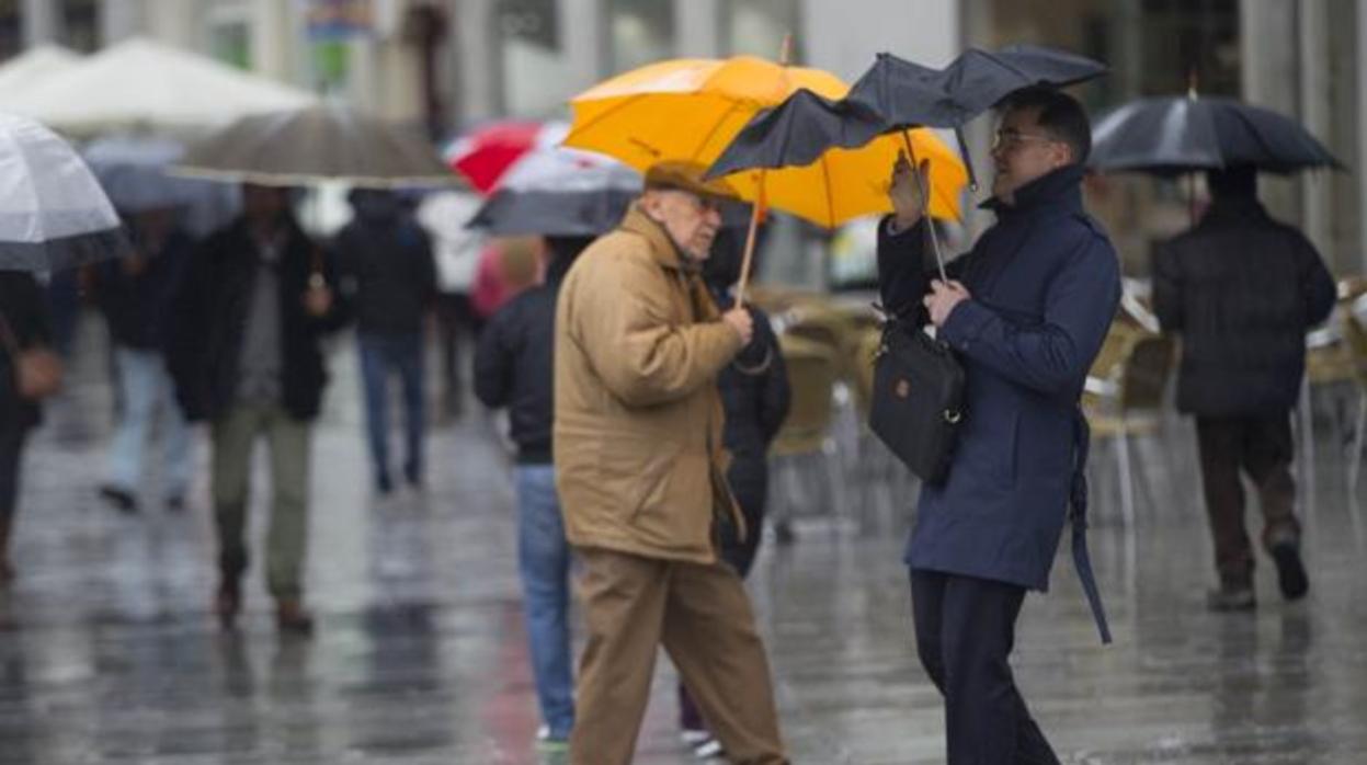 Las lluvias y las temperaturas típicas del otoño llegan este puente y se mantendrán hasta la próxima semana