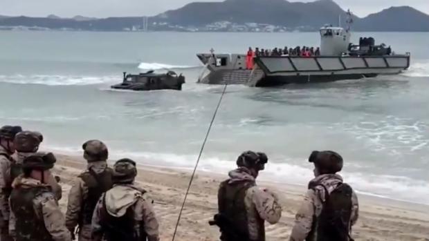 El Gobierno balear evalúa el posible impacto medioambiental de unas maniobras de la Armada en Mallorca