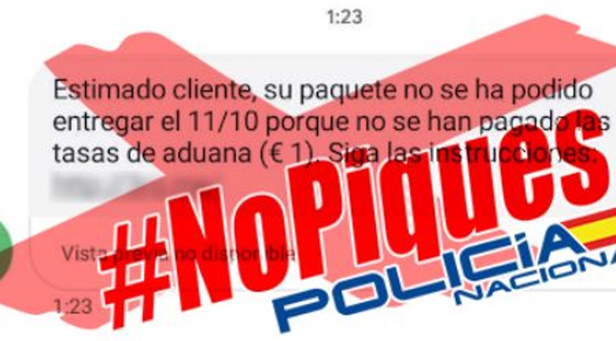 La Policía alerta: este falso mensaje de Correos es un timo para robarte el dinero