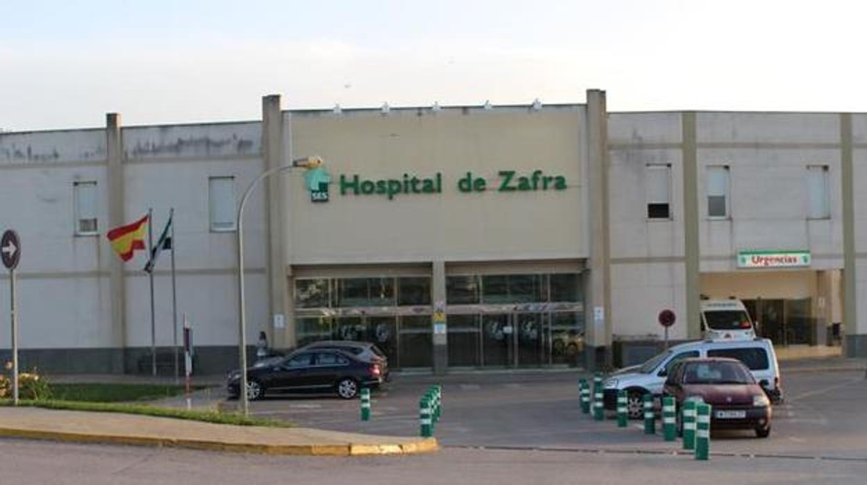 El Hospital de Zafra, en el que falleció el matrimonio