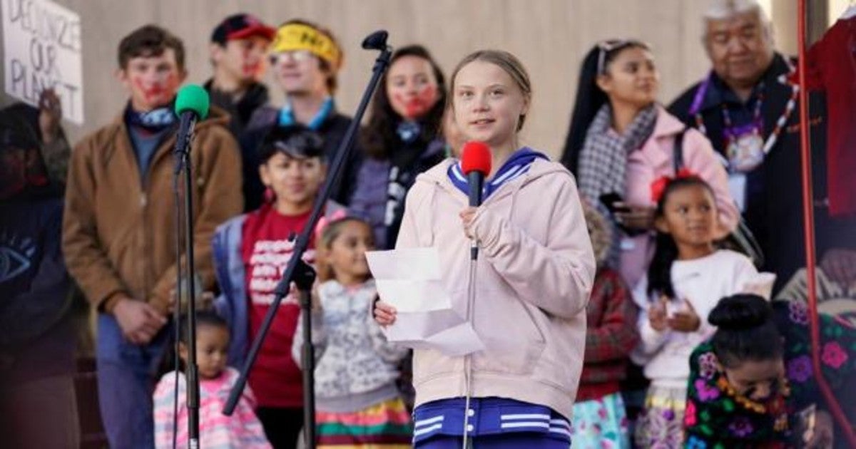 Greta Thunberg en una imagen de archivo