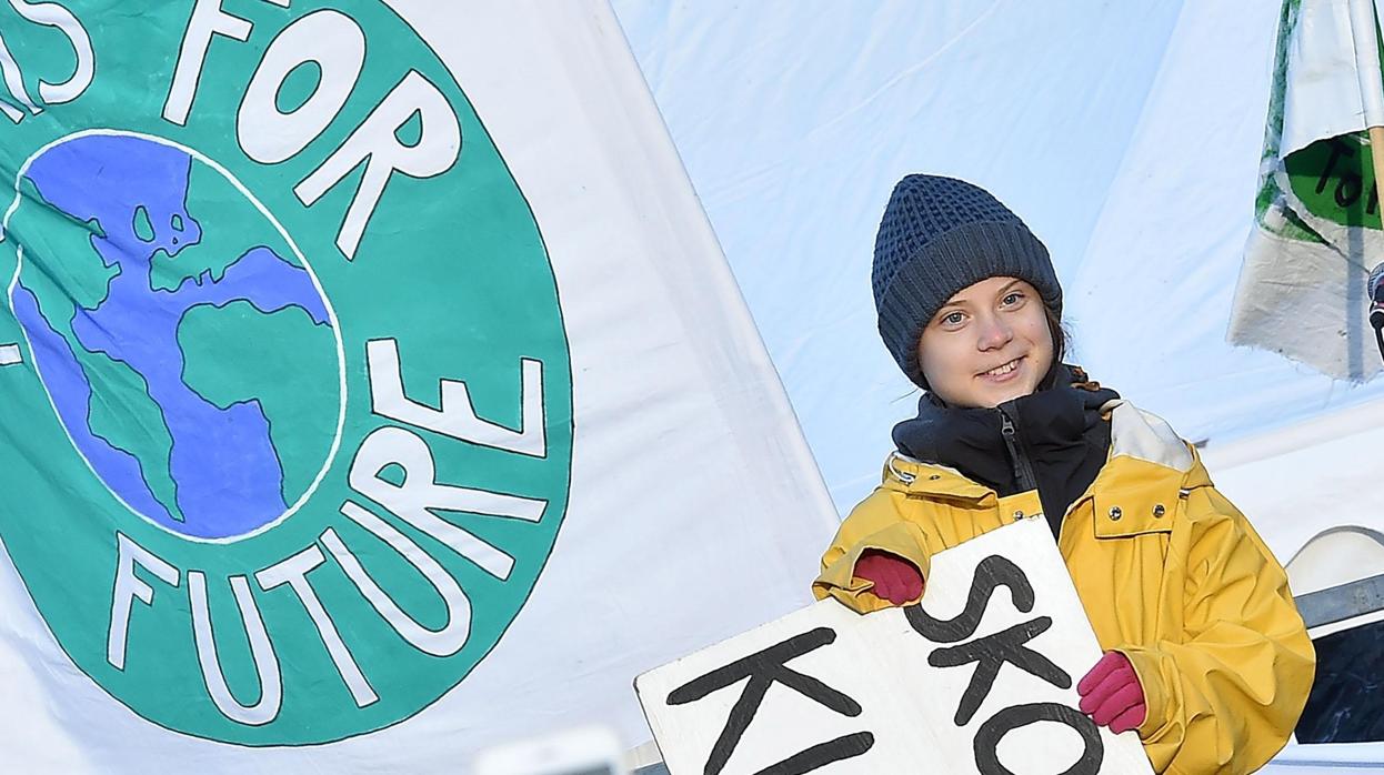 Greta Thunberg en Turín