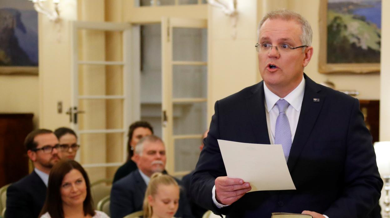 El primer ministro de Australia, Scott Morrison, en una imagen de archivo