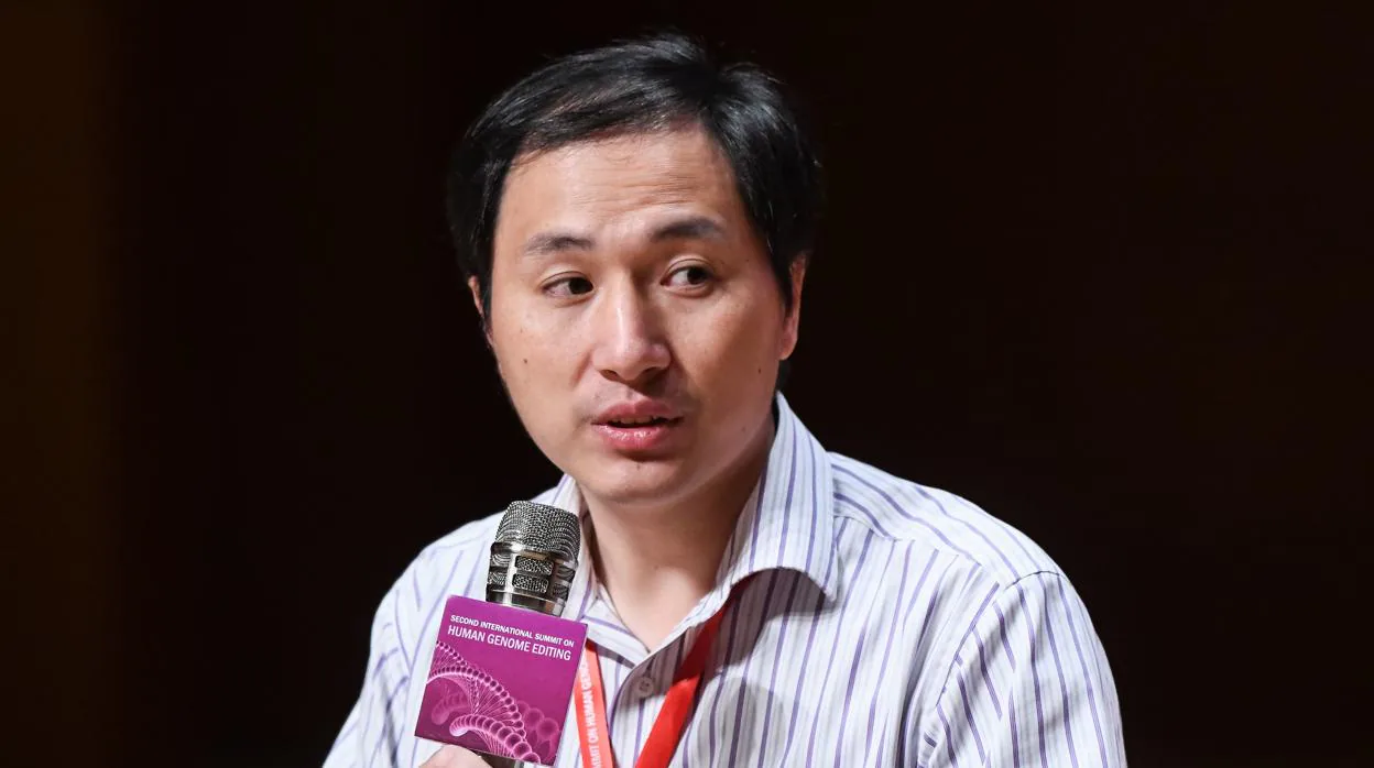 El científico chino He Jiankui en una imagen de archivo