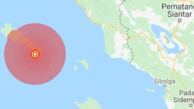 Un terremoto de magnitud 6,2 sacude el noroeste de Indonesia