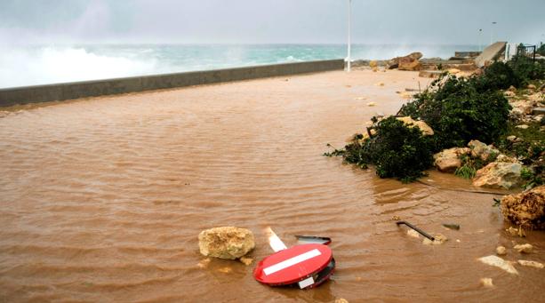 Gloria amaina hoy pero deja récords de viento y lluvia y cuantiosos daños en la Península