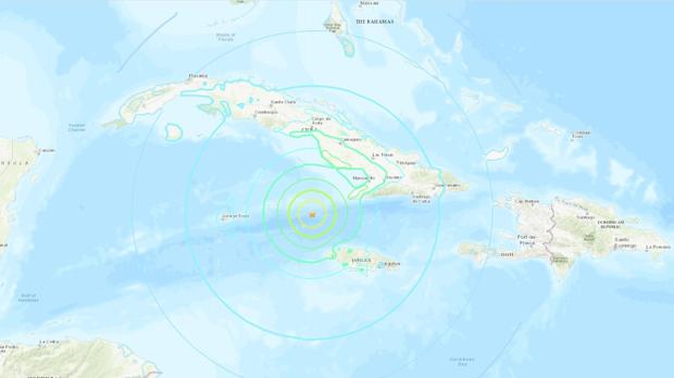 Un terremoto sacude el Caribe entre Cuba y Jamaica sin daños personales