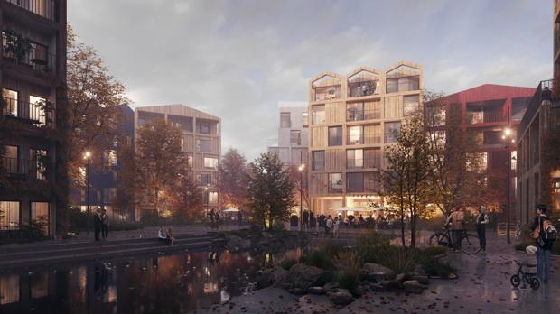 Copenhague tendrá su primer barrio de madera