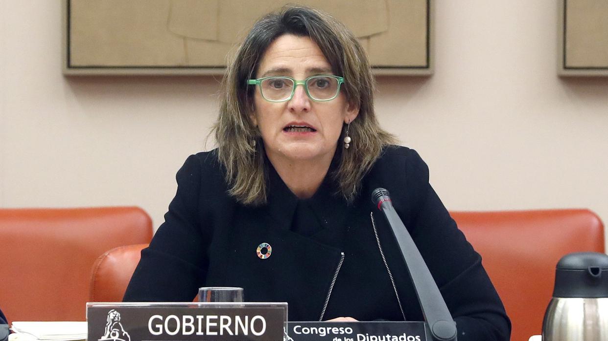 La ministra de Transición Ecológica y Reto Demográfico y vicepresidenta cuarta, Teresa Ribera