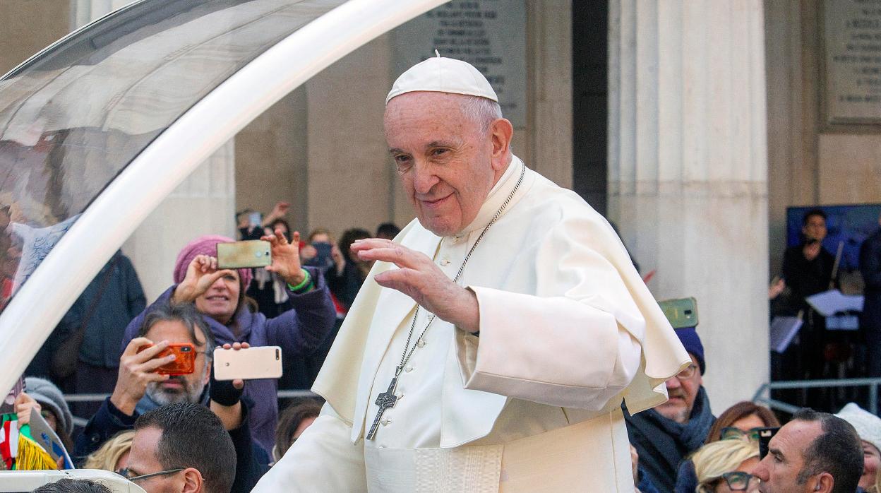 Imagen de archivo del Papa Francisco