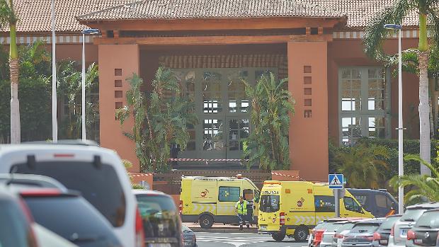 Primeras imágenes del hotel en cuarentena por coronavirus en Adeje (Tenerife)