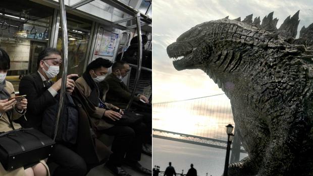 Un alto cargo de Salud japonés dice que solo Godzilla puede contagiar el coronavirus con la tos