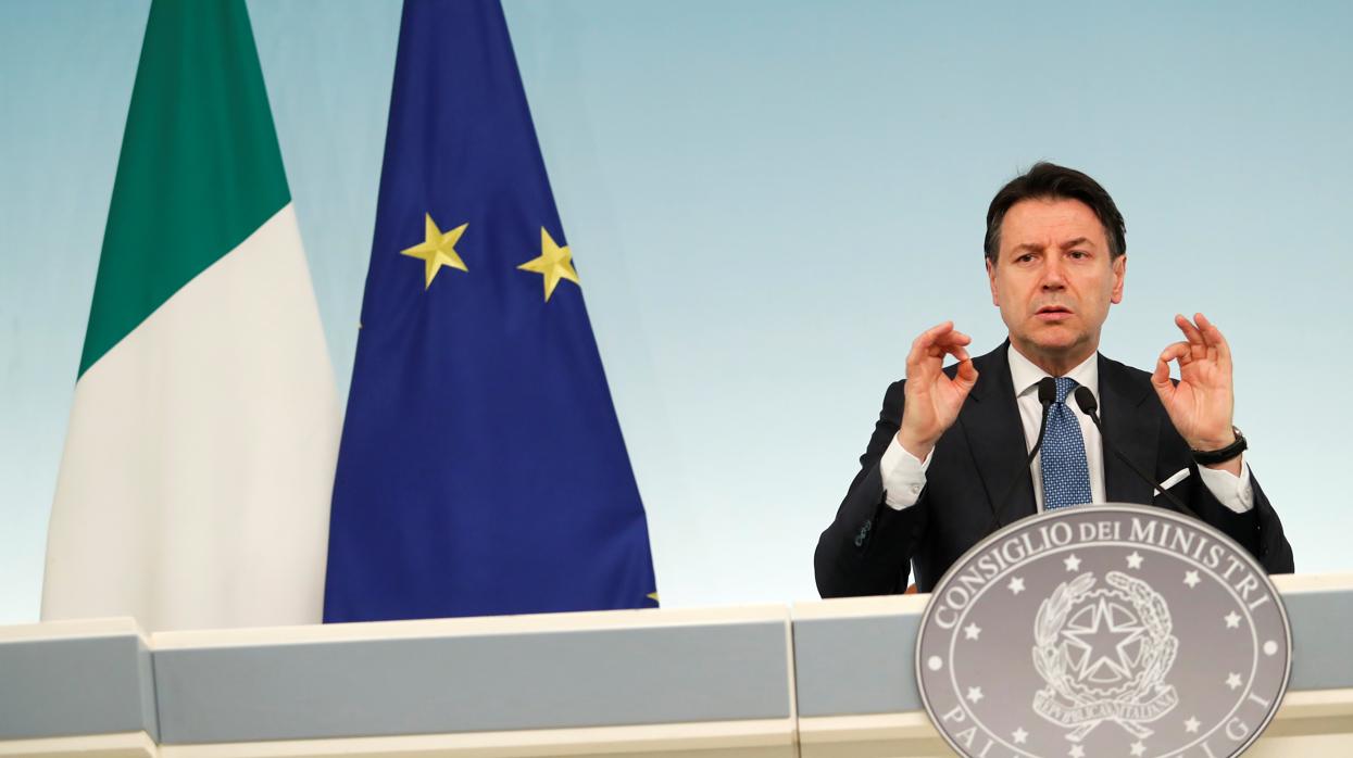 El primer ministro italiano, Giuseppe Conte