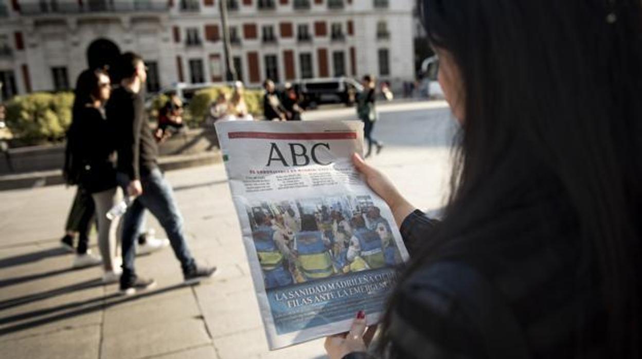 ABC mañana miércoles en el kiosco, como cada día, con la mejor cobertura sobre el coronavirus