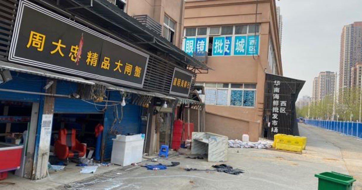 Mercado de animales de Huanan, en Wuhan, es el lugar donde se sospecha que se originó el coronavirus