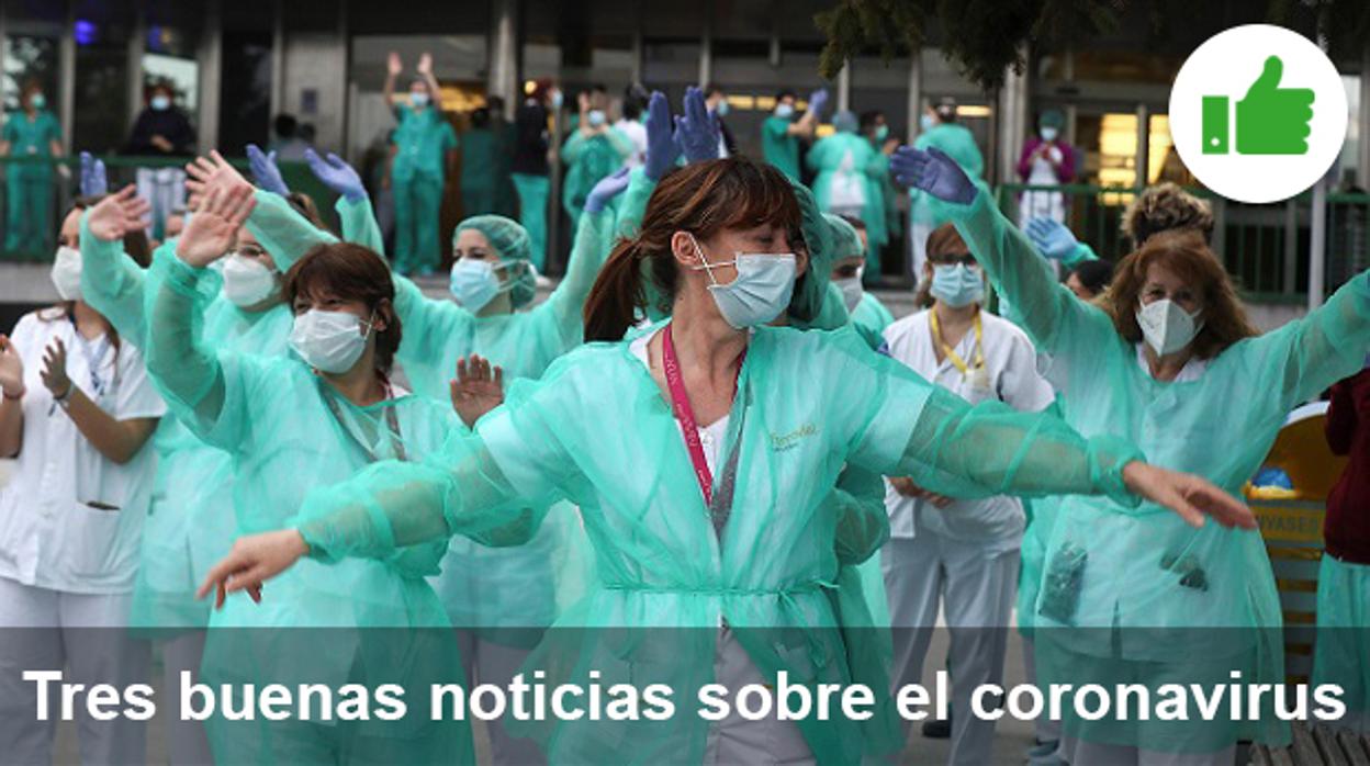 Las tres buenas noticias de hoy sobre el coronavirus