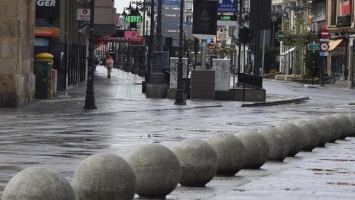 La ciudad de León, vacía por el coronavirus