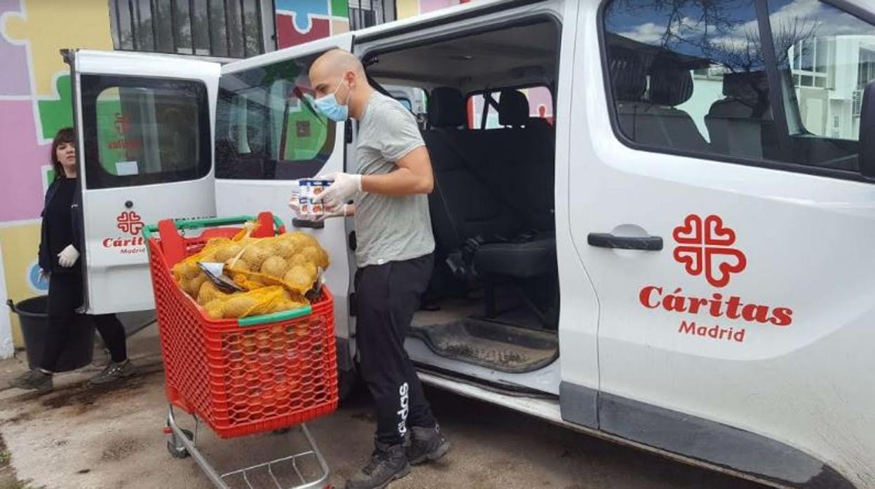 Coronavirus: Cáritas sigue repartiendo alimentos a quienes lo necesitan