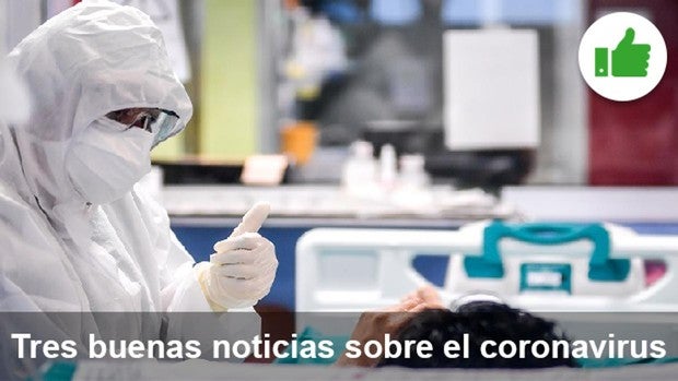 Las tres buenas noticias de hoy sobre el coronavirus