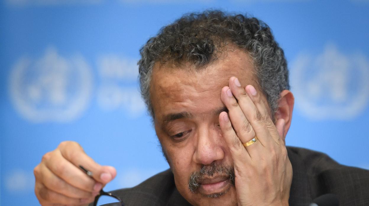 El director general de la OMS Tedros Adhanom Ghebreyesus