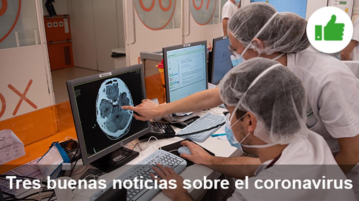 Las tres buenas noticias de hoy sobre el coronavirus