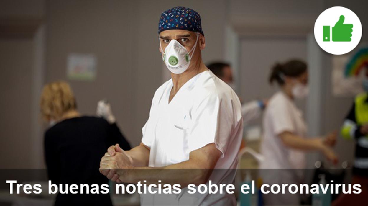 Las tres buenas noticias de hoy sobre el coronavirus