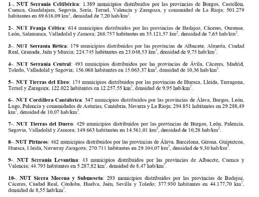 Las diez áreas en que se divide España para que la desescalada fuese planteada en términos de de igualdad