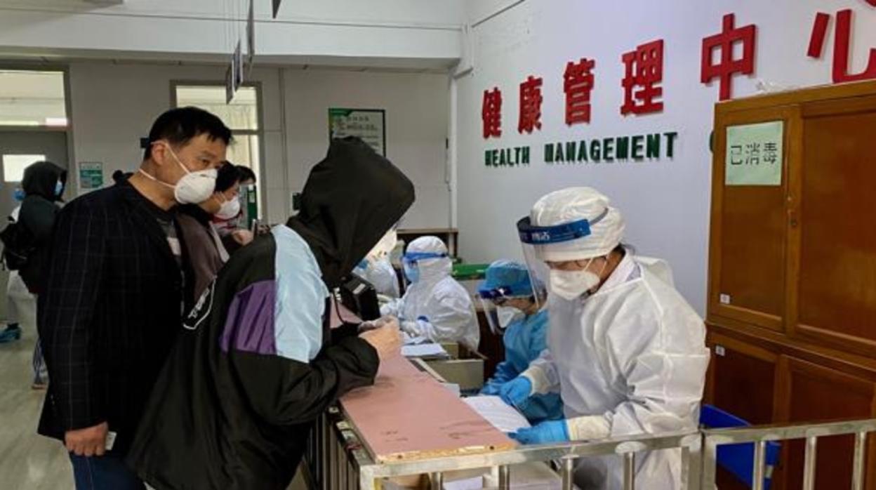 El Hospital 7 de Wuhan