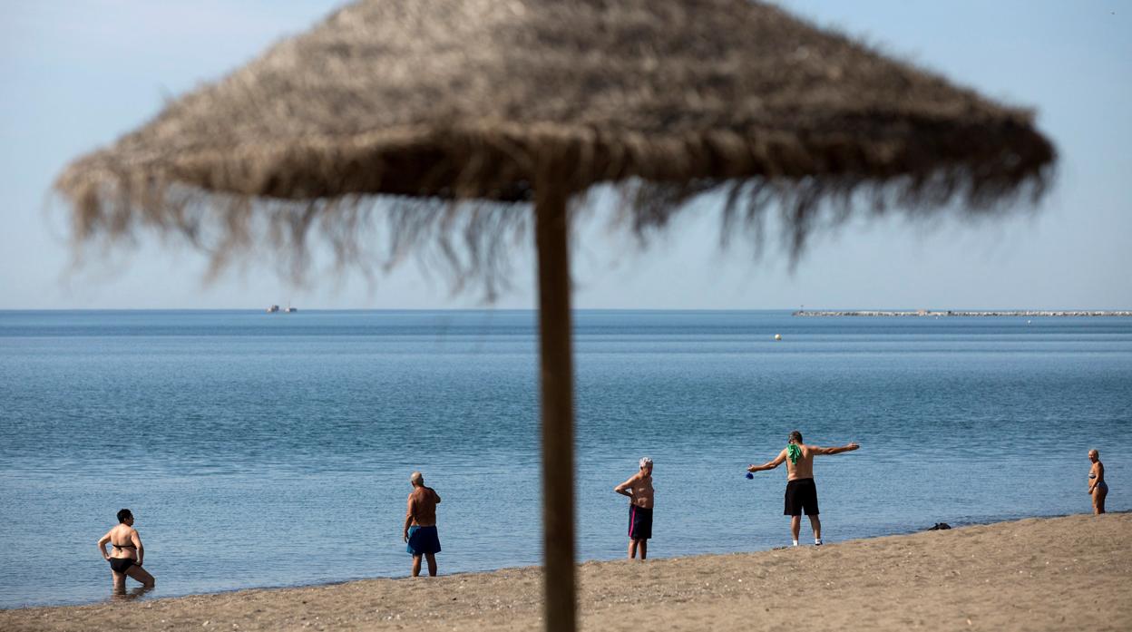 Playa en Málaga