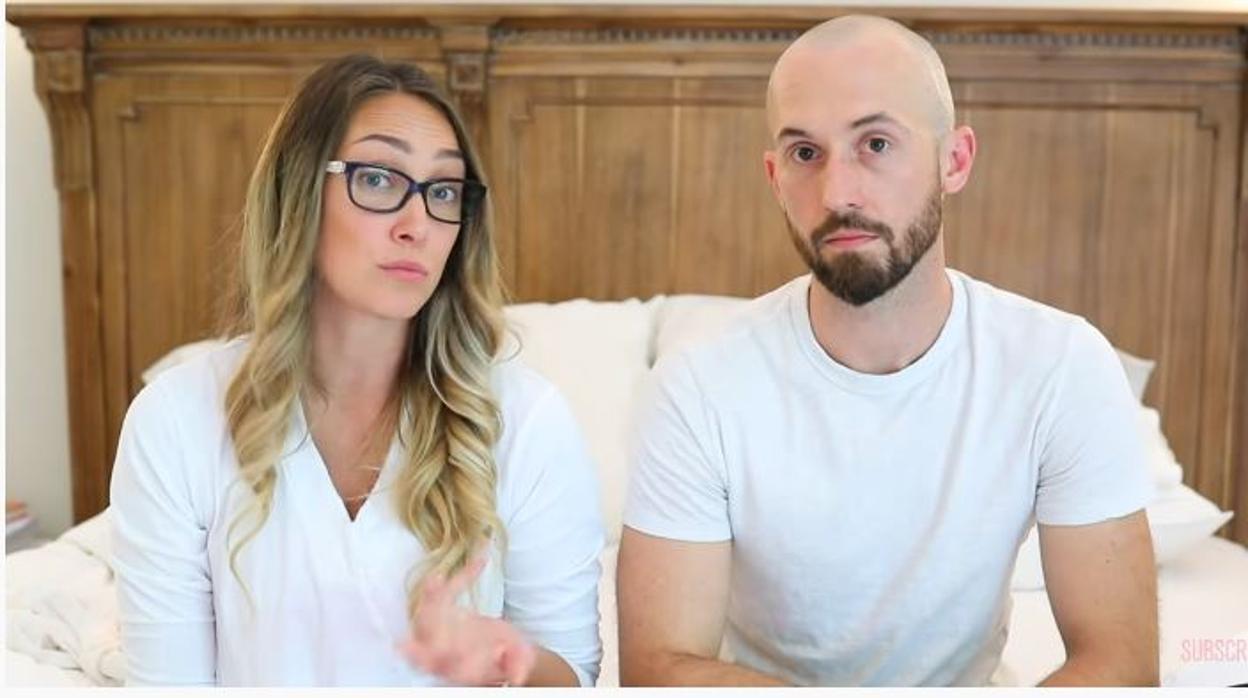 Captura del vídeo publicado por Myka y James Stauffer