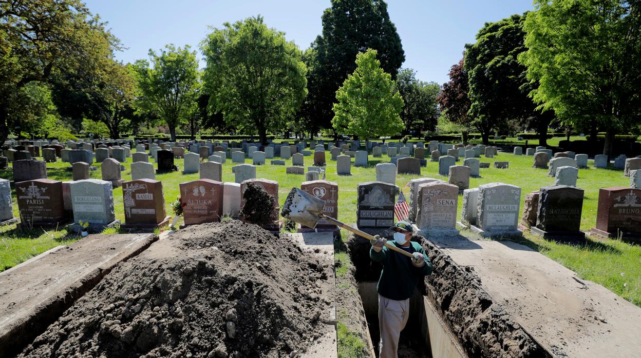 Cementerio en Massachusetts, Estados Unidos