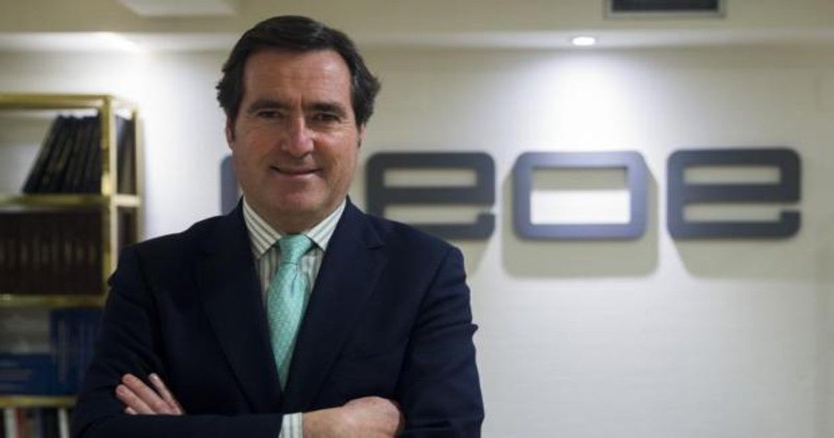 Antonio Garamendi, presidente de la CEOE.