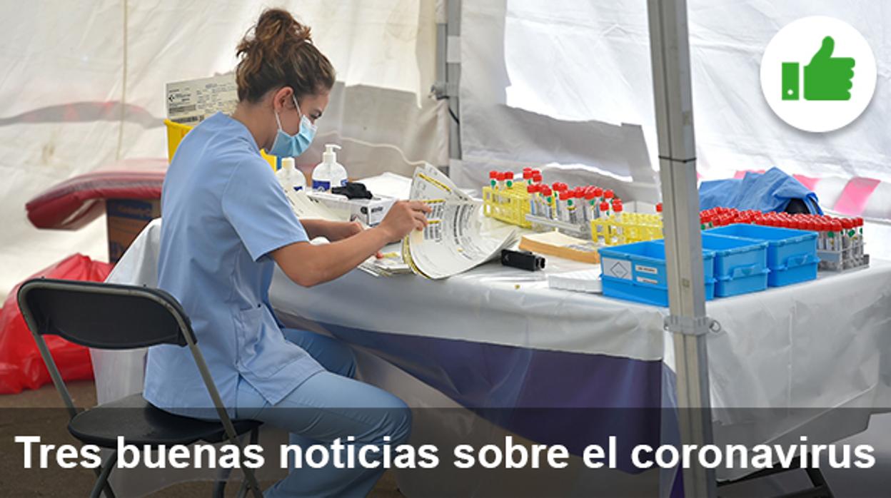 Las tres buenas noticias de hoy sobre el coronavirus