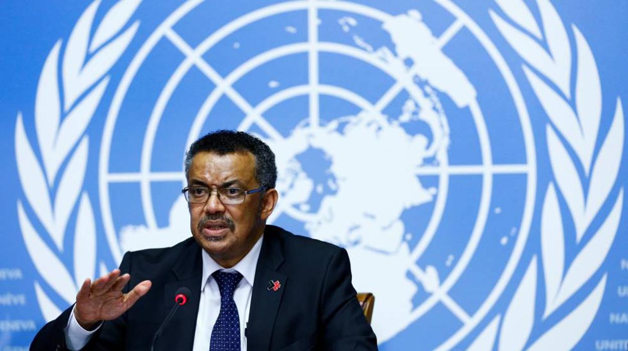 El director general de la OMS, Tedros Adhanom Ghebreyesus