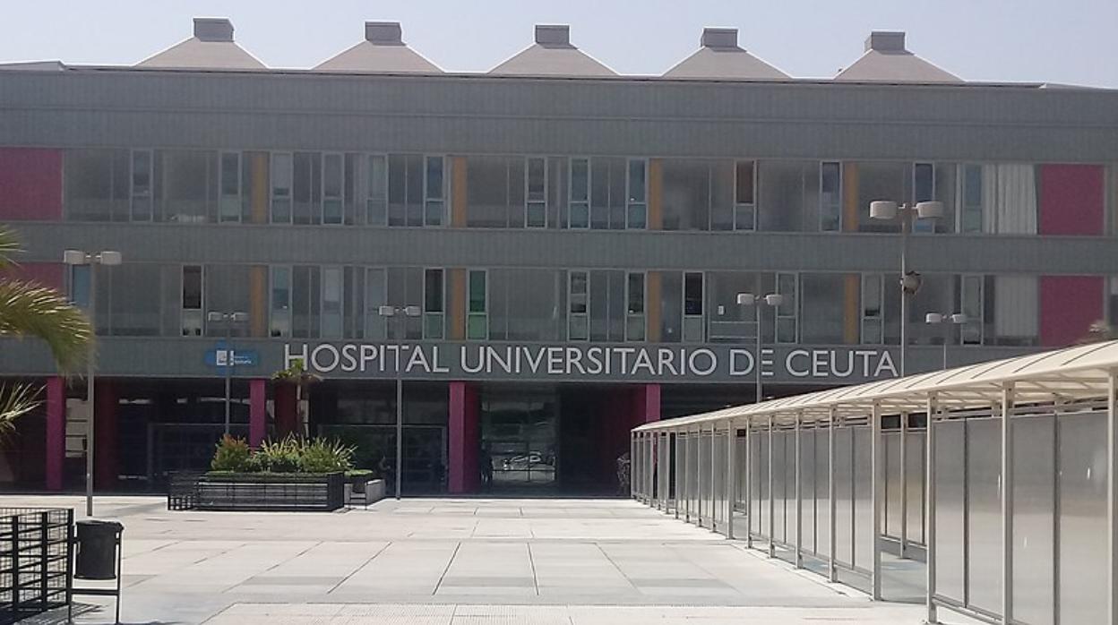 Imagen del hospital universitario de Ceuta