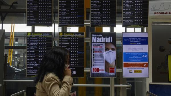 Terminal T4 del aeropuerto Adolfo Suarez Madrid- Barajas