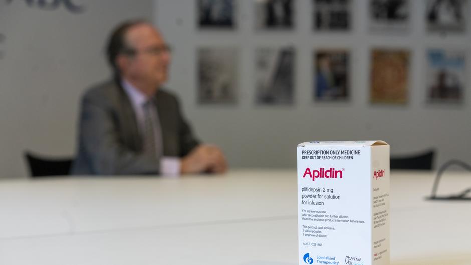 PharmaMar demuestra la eficacia de Aplidin en el tratamiento contra la Covid-19