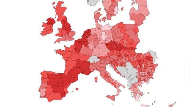 Madrid ya no es la peor región de Europa ni España el país con más coronavirus