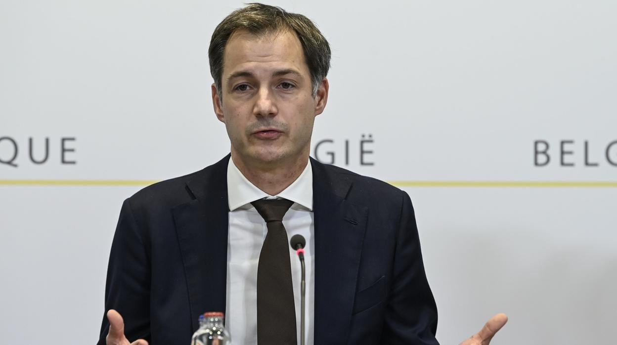 El primer ministro belga, Alexander de Croo