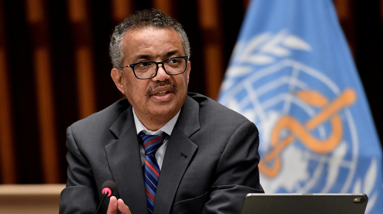 El director de la OMS, Tedros Adhanom Ghebreyesus