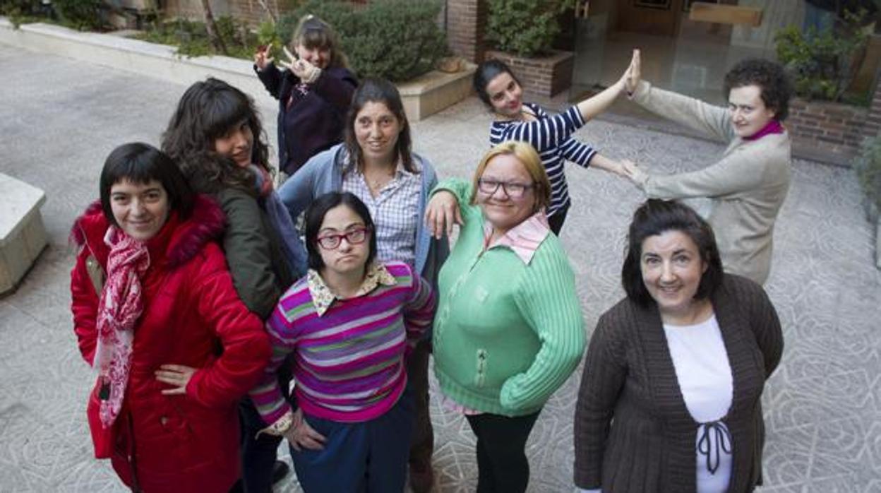 Reunión de mujeres con discapacidad