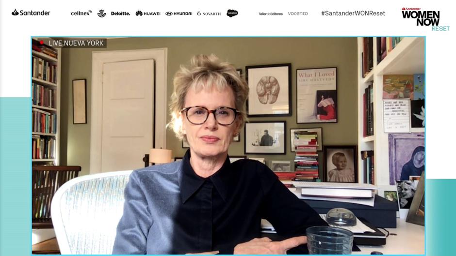 Vea la intervención de Siri Hustvedt en el Santander WomenNOW